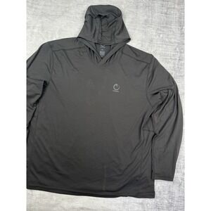 Origin Maine Shirt Mens Large Black RTX Brrr Cooling Pullover Hoodie Lightweight